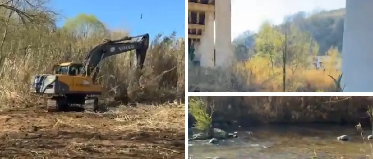 Cosenza, via alla pulizia dei corsi d'acqua. Si parte dal fiume Busento