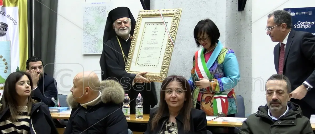 Cittadinanza Onoraria all'Eparca di Lungro, la festa nel comune di Casali del Manco