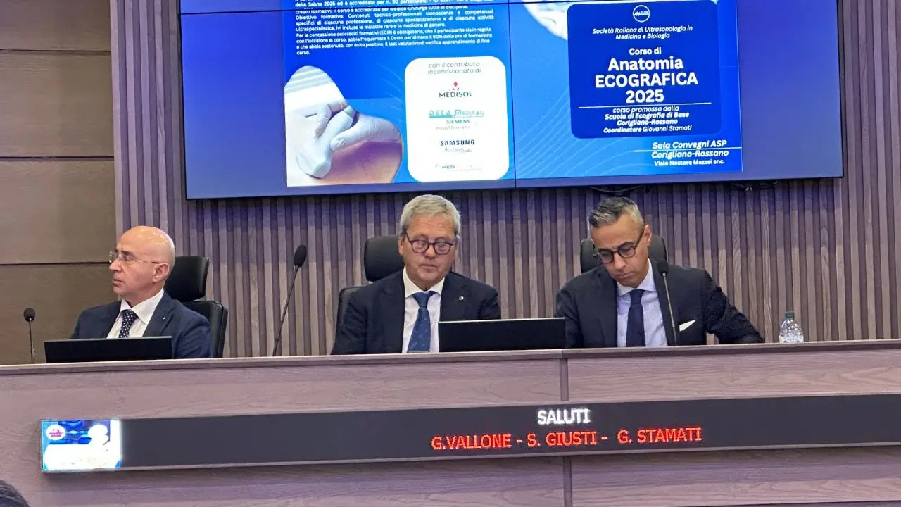 Ecografia e formazione: concluso con successo il corso SIUMB all’ASPE di Corigliano Rossano