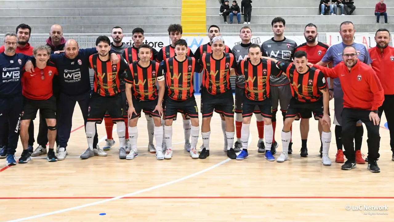 Calcio a 5, in Serie A2 l'Acri pareggia con il Mazara e si salva