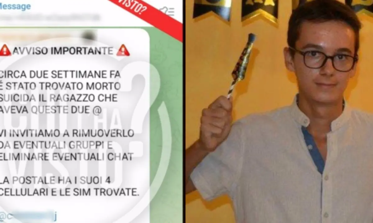 Suicidio Andrea Prospero, l'orrore nelle chat: «Butta giù le pillole col vino». Indagato 18enne