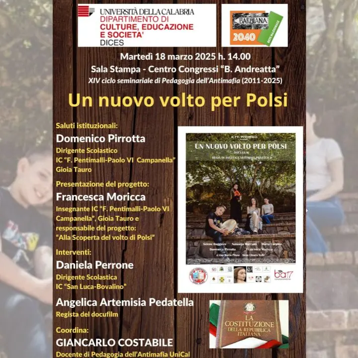 San Luca, la rivoluzione dei bambini passa dall'Unical