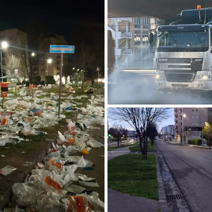 Cosenza, ripulite le strade e ripristinata la viabilità dopo la Fiera di San Giuseppe