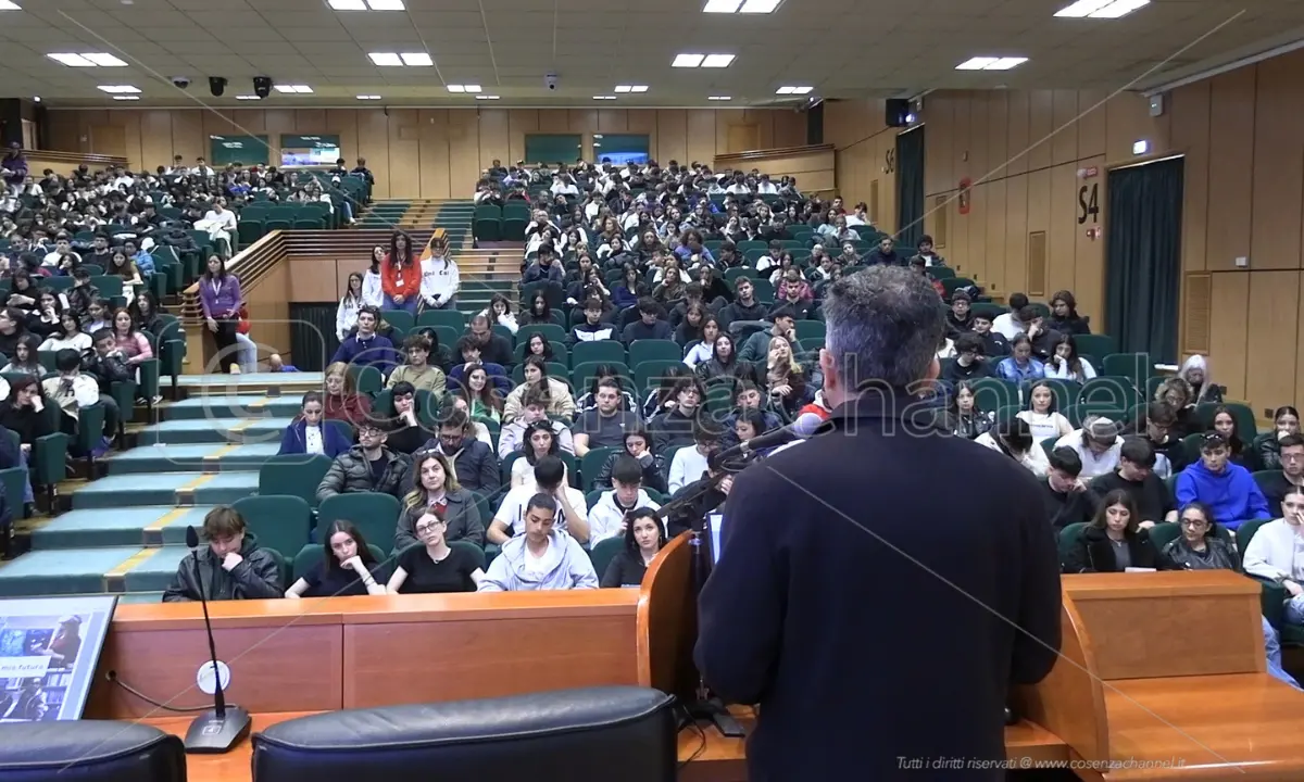 Open day Unical, 1800 studenti dalle scuole di tutta la regione