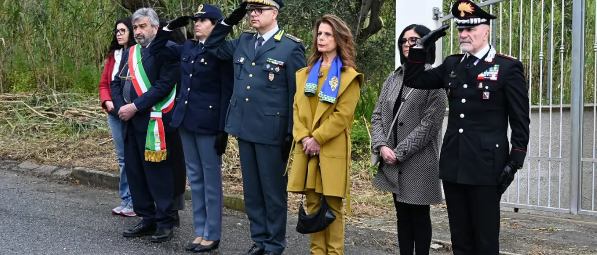 Amantea, cerimonia in ricordo del maresciallo Achille Mazza
