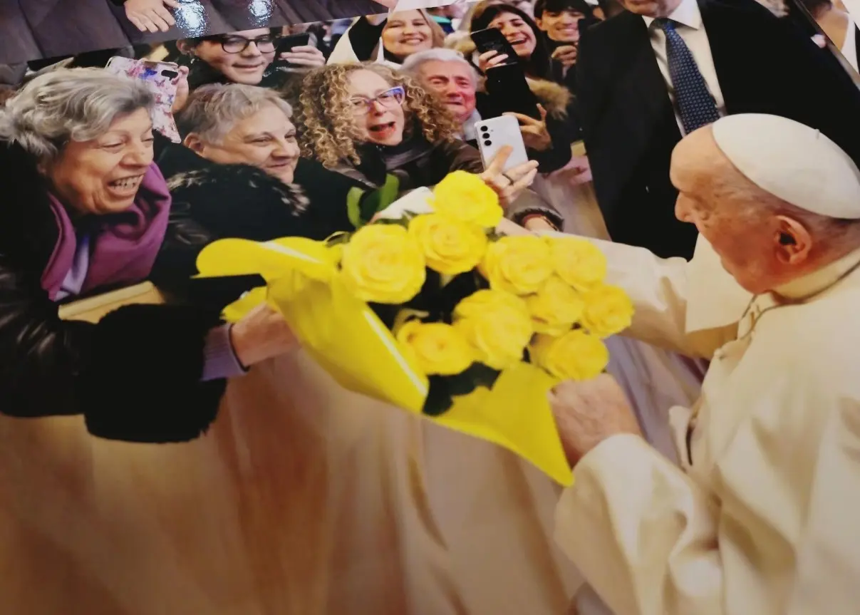 Carmela Vittoria Mancuso, la calabrese dei fiori gialli che ha commosso il Papa