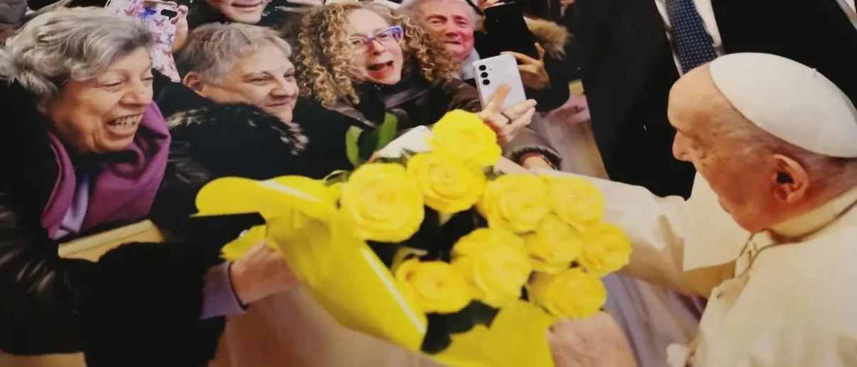 Carmela Vittoria Mancuso, la calabrese dei fiori gialli che ha commosso il Papa