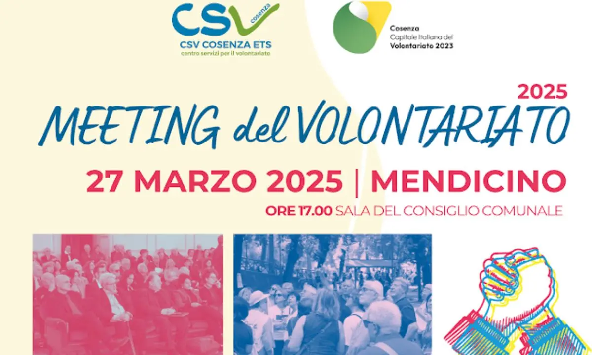 Mendicino, meeting del volontariato promosso dal Csv Cosenza