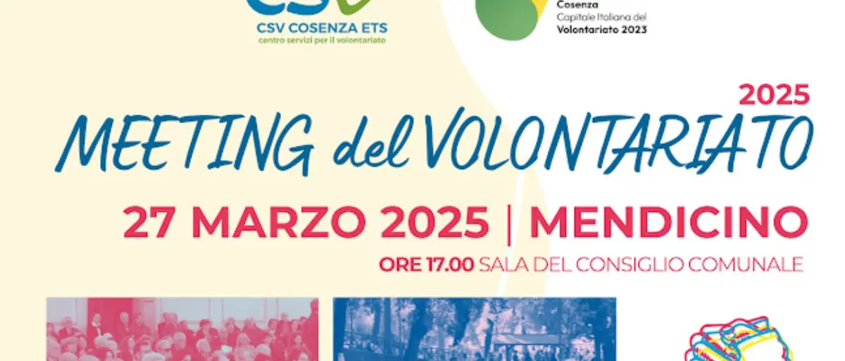 Mendicino, meeting del volontariato promosso dal Csv Cosenza