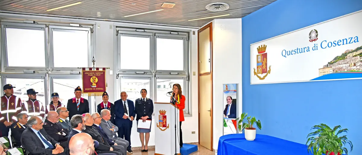 Questura di Cosenza, sala conferenze intitolata a Nicola Calipari