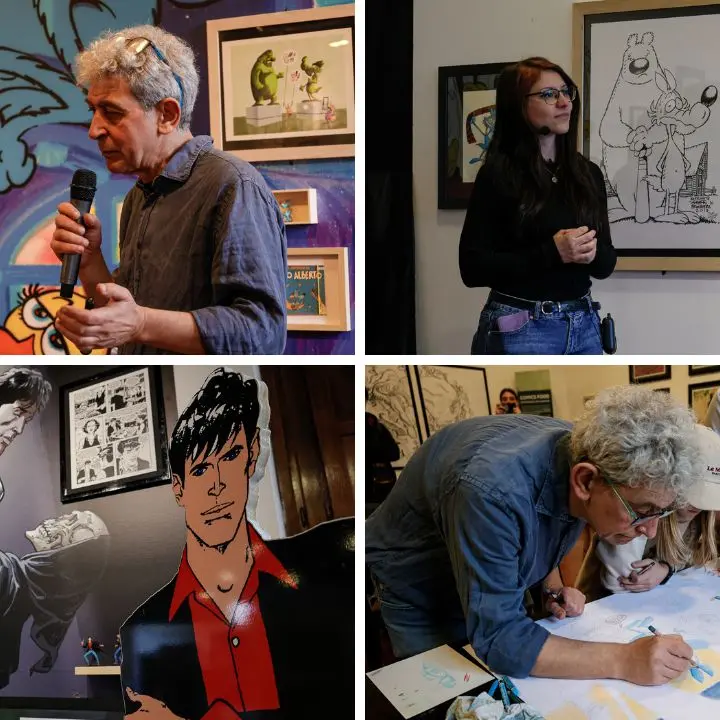 “Graffi di Primavera” al Museo del Fumetto di Cosenza: successo per laboratori e mostre tra cibo e vignette