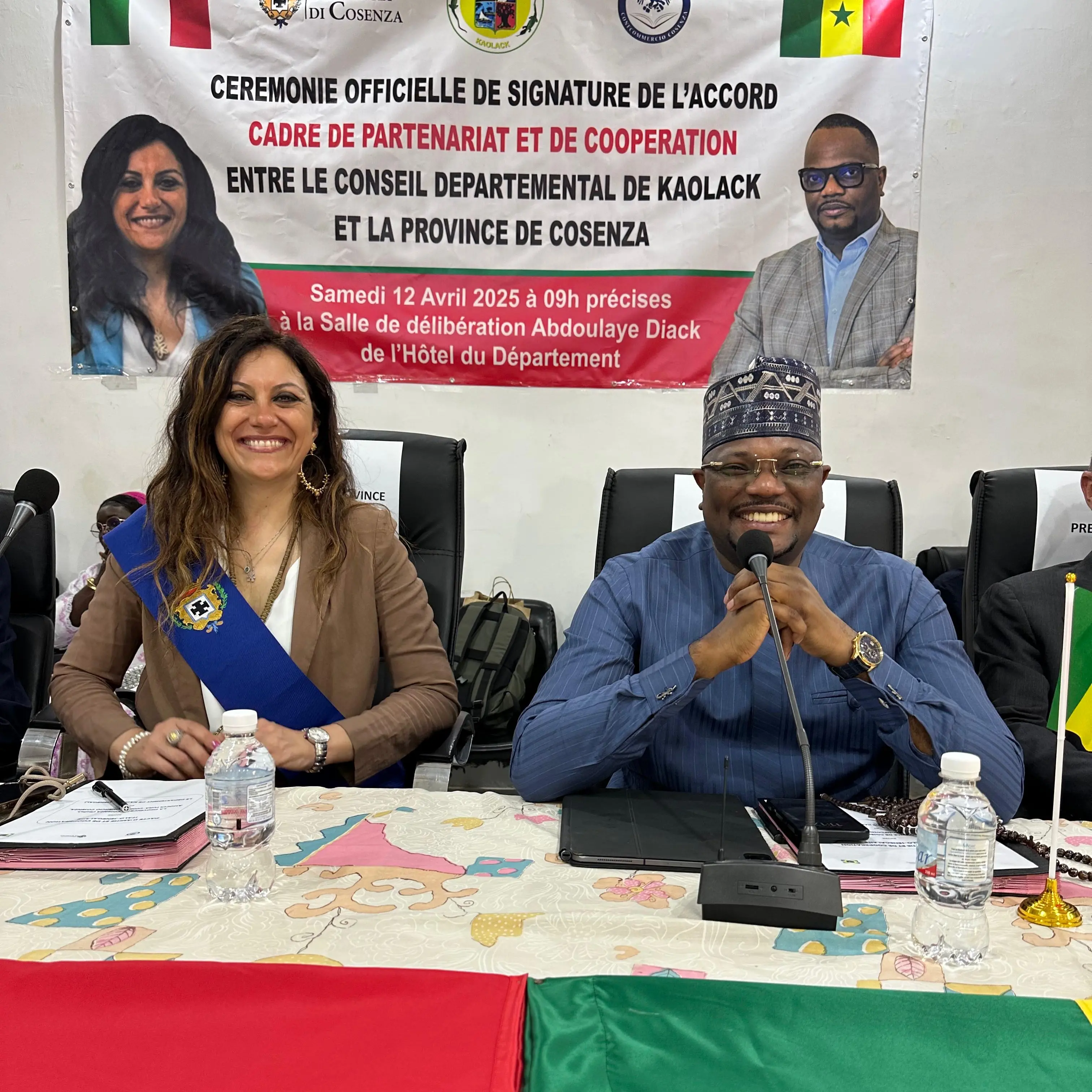 Provincia di Cosenza, Succurro in Senegal per l’Assemblea generale dei Dipartimenti