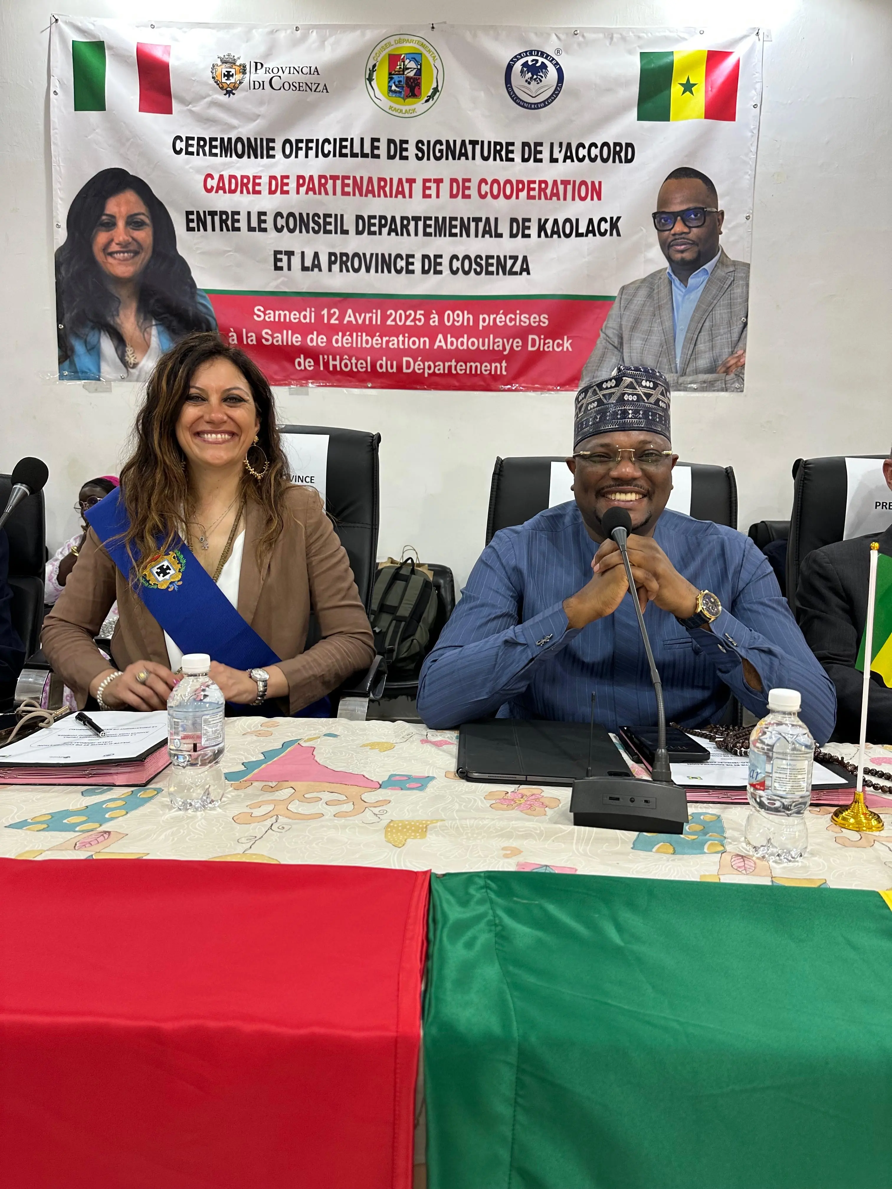 Provincia di Cosenza, Succurro in Senegal per l’Assemblea generale dei Dipartimenti