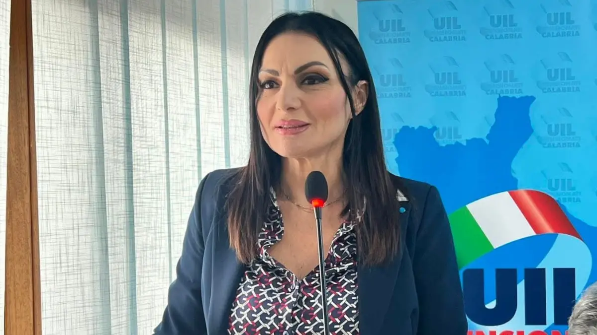 Mariaelena Senese, segretaria generale della Uil Calabria