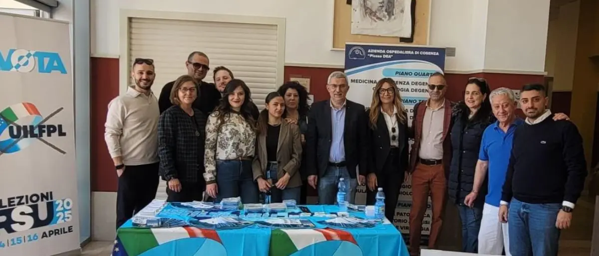 Elezioni Rsu, l'onda della Uil Fpl nell'Azienda ospedaliera di Cosenza
