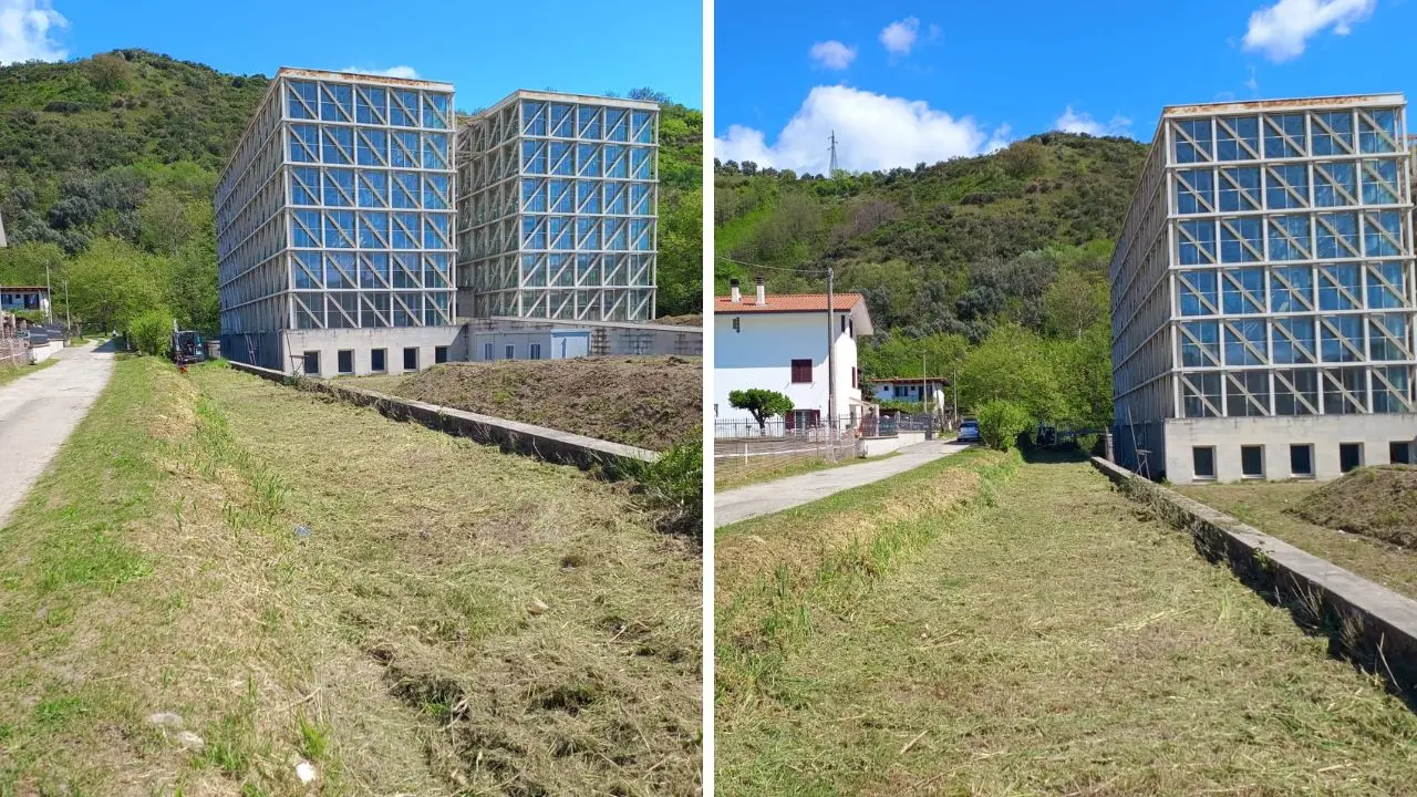 Cosenza, bonificata l'area verde intorno al Planetario