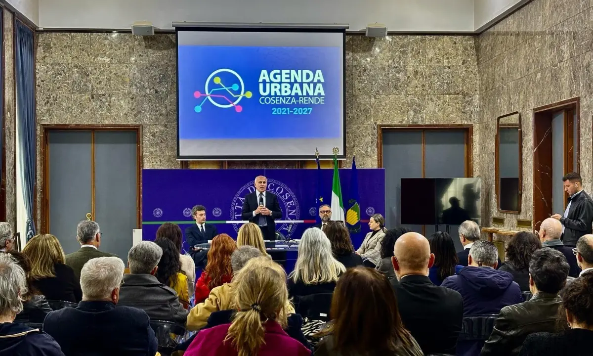 Agenda Urbana Cosenza-Rende 2021-2027, interventi per 21,6 milioni