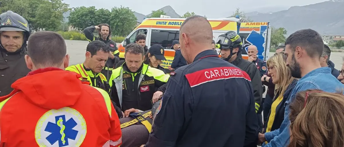 Ritrovata viva l’anziana scomparsa da Castrovillari: salvata grazie a un elicottero dei Vigili del Fuoco