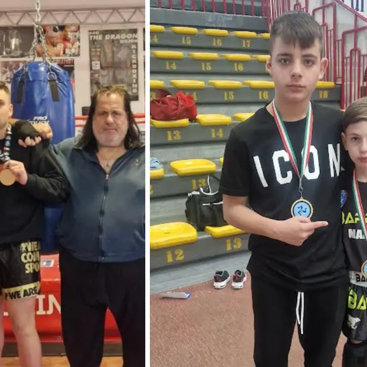 La Kickboxing Cosenza brilla al PalaCatania con quattro atleti sul podio