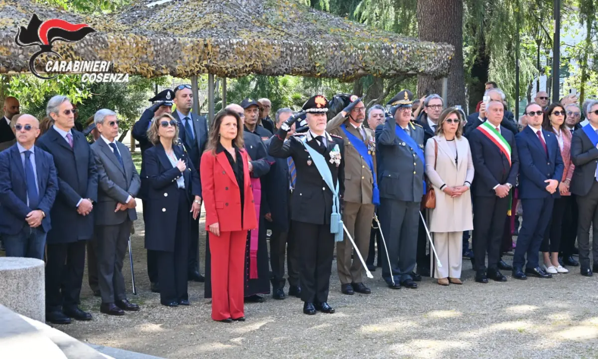 80° Anniversario della Liberazione: cerimonia sobria ma sentita a Cosenza - FOTO
