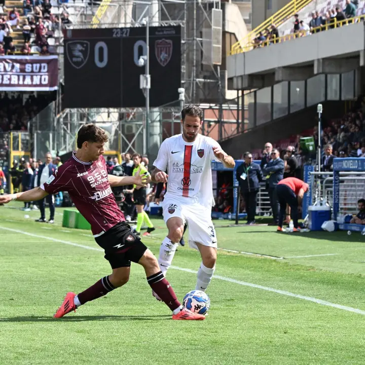 Salernitana-Cosenza 3-1, notte fonda per i Lupi