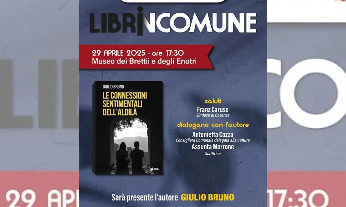 Cosenza, le connessioni sentimentali di Giulio Bruno