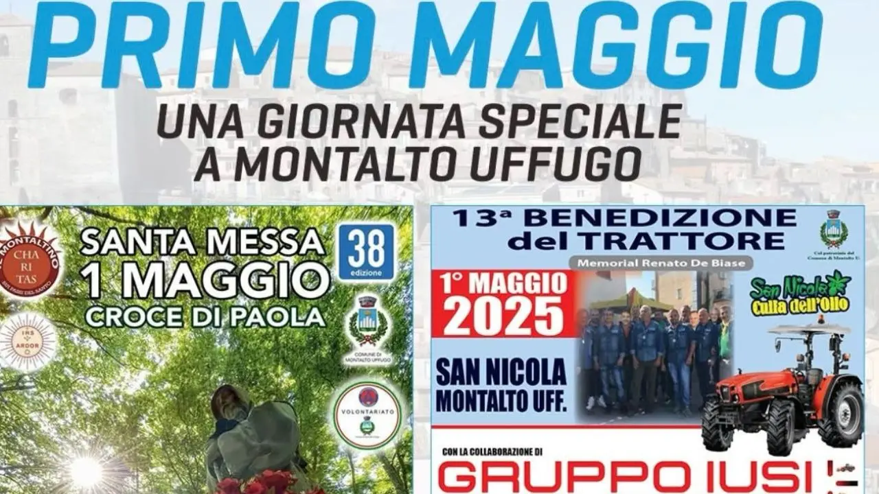 Montalto Uffugo, tredicesima benedizione del Trattore