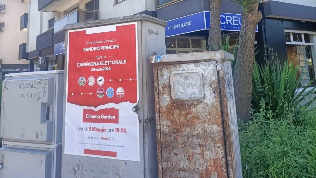 Elezioni Rende, Erika Sorrentino (GenerAzione): «I manifesti elettorali di Principe deturpano la città»