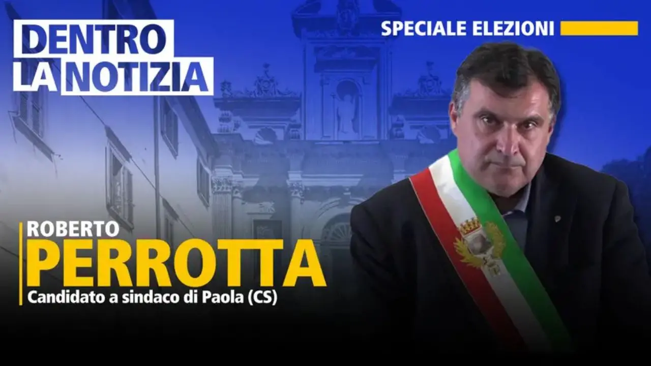 Elezioni comunali a Paola, il ritorno di Perrotta ospite oggi a Dentro la notizia