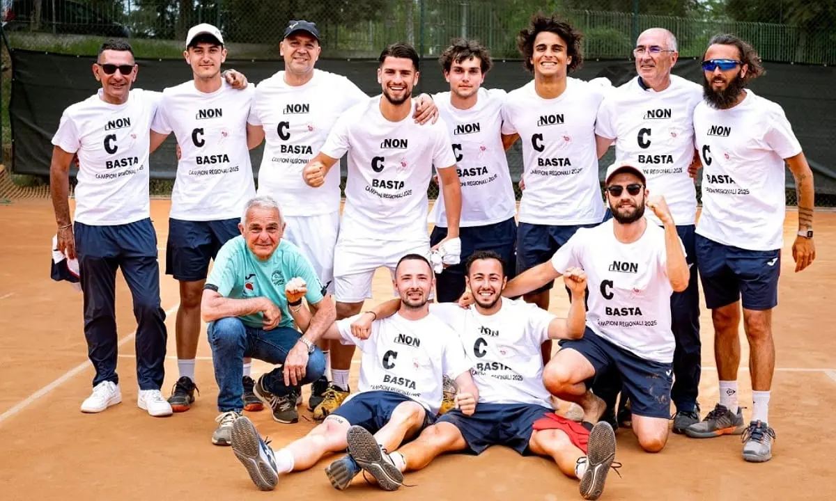 Polisportiva Acquappesa in festa: tirrenici campioni regionali nella Serie C del tennis