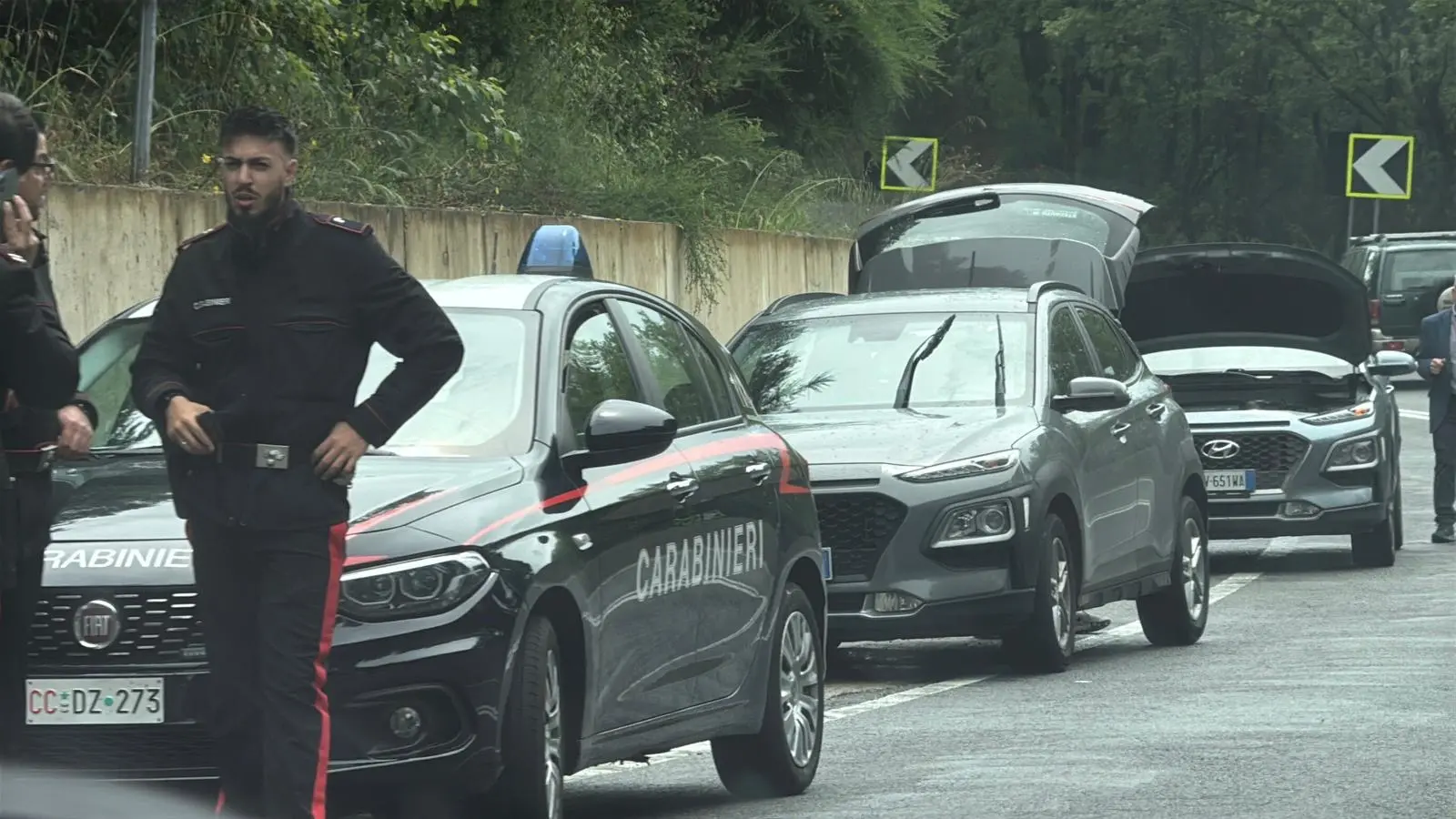 Celico, incidente sulla statale 107: sul posto i carabinieri