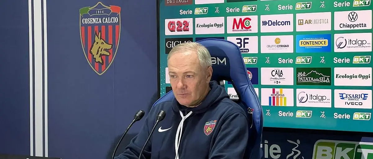 Alvini, parole d'addio: «Allenare il Cosenza è stato un privilegio»