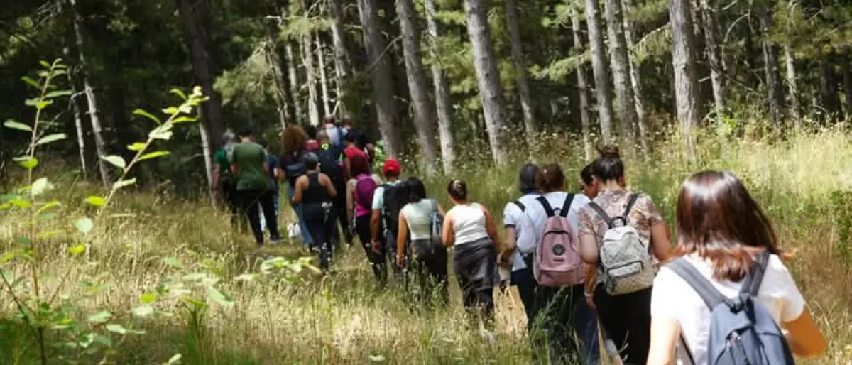 Le guide del Parco Nazionale della Sila fanno scoprire ai turisti Ariamancina