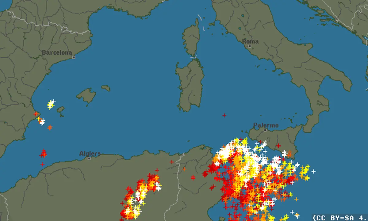 Meteo, il ciclone afro-mediterraneo si è formato e si dirige verso Sicilia e Calabria