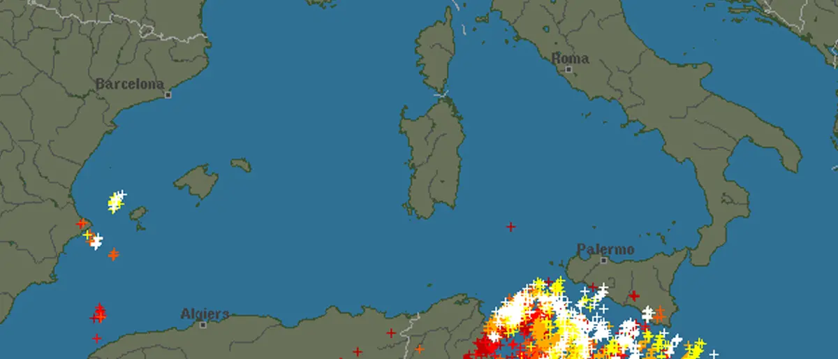 Meteo, il ciclone afro-mediterraneo si è formato e si dirige verso Sicilia e Calabria
