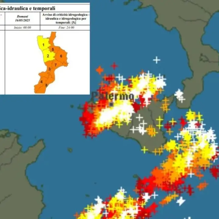 Allerta arancione in Calabria, in arrivo il ciclone mediterraneo: nubifragi e grandine