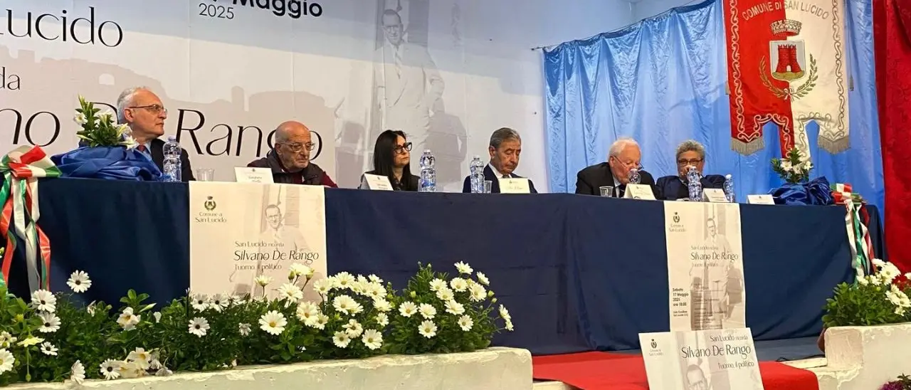 San Lucido, ricordata la figura dell'ex sindaco Silvano De Rango
