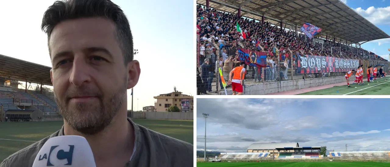 Stasi plaude alla Rossanese: «Una vittoria che vale doppio, ora la Serie D è possibile»