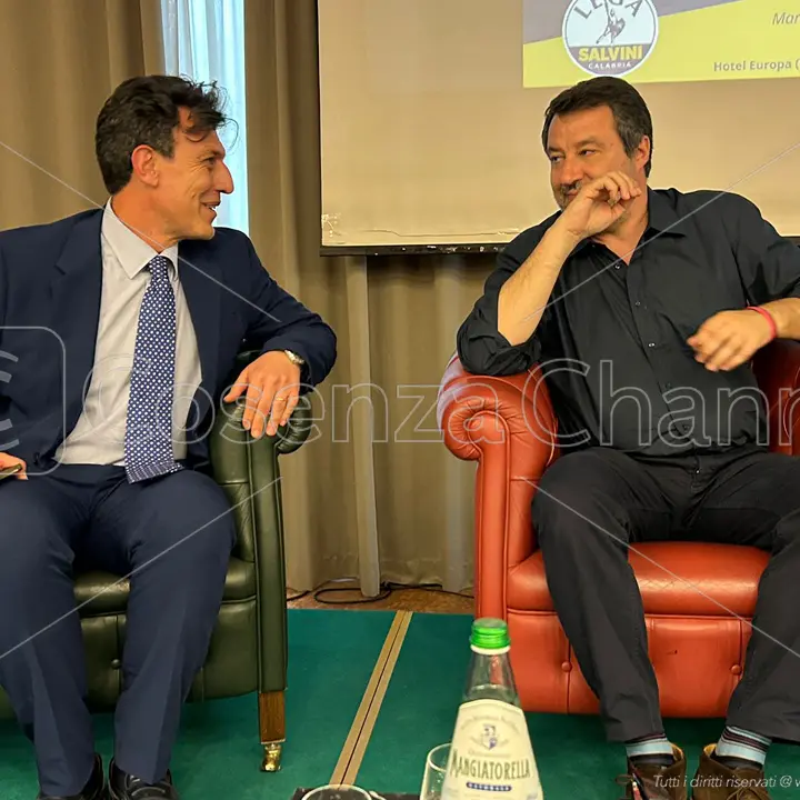 Rende, Ghionna riceve la \"benedizione\" di Salvini