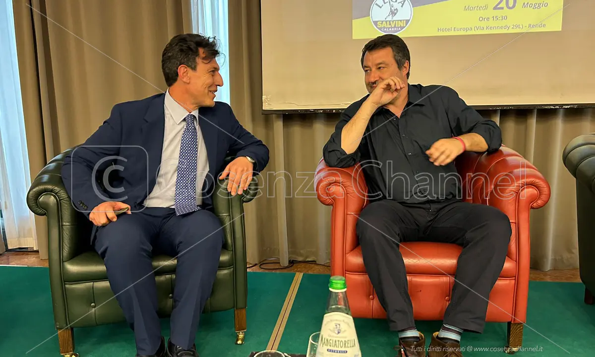 Rende, Ghionna riceve la \"benedizione\" di Salvini
