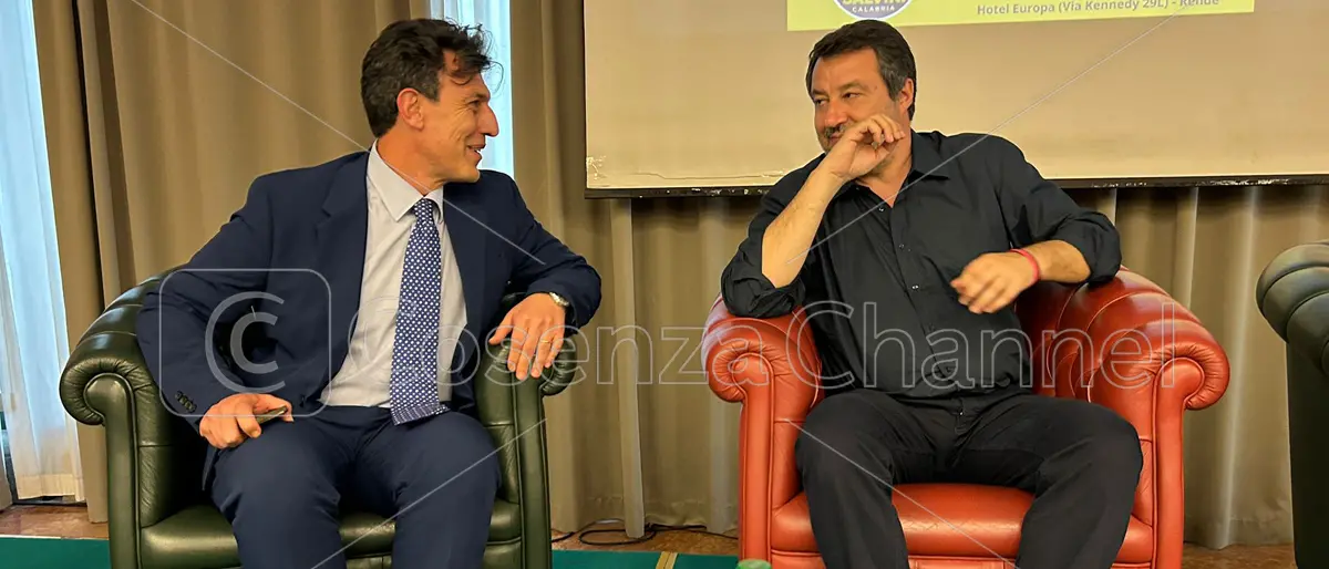 Rende, Ghionna riceve la \"benedizione\" di Salvini