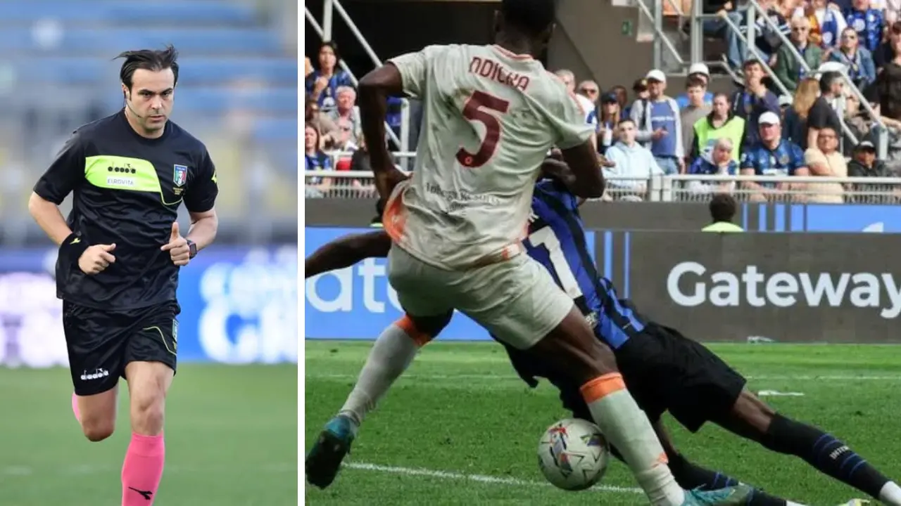 Lettera shock dell’arbitro calabrese Rocca: «Errore su Inter–Roma ammesso, ma ignorato dalla CAN»