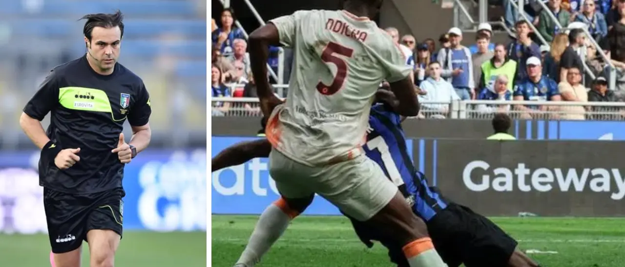 Lettera shock dell’arbitro calabrese Rocca: «Errore su Inter–Roma ammesso, ma ignorato dalla CAN»
