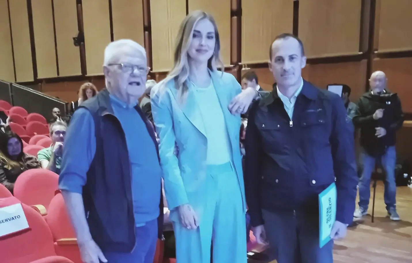 Chiara Ferragni ricorda Fabiana Liuzzi nell'evento organizzato dal Codacons