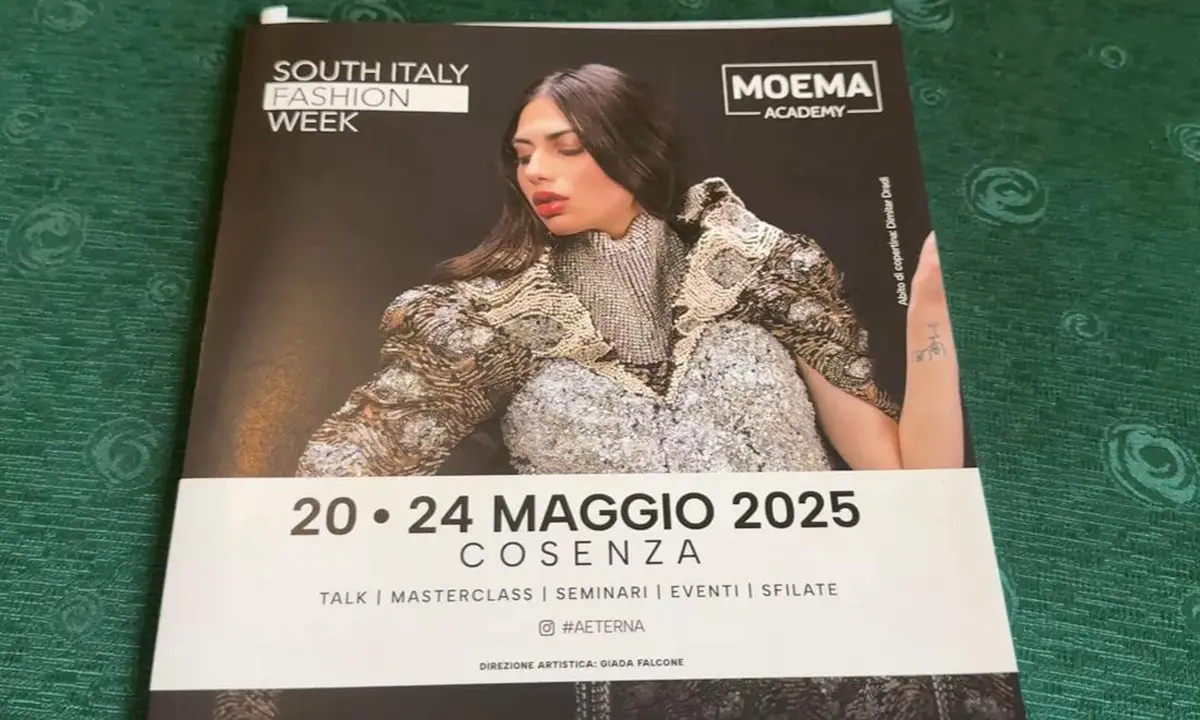South Italy Fashion Week, l'evento che fonde arte e cultura a Cosenza