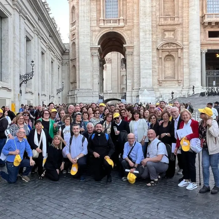 Una rappresentanza della Diocesi Cosenza-Bisignano a Roma per il Regina Coeli di Papa Leone