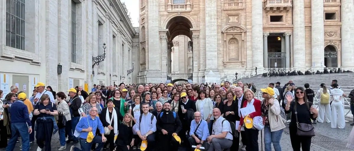Una rappresentanza della Diocesi Cosenza-Bisignano a Roma per il Regina Coeli di Papa Leone
