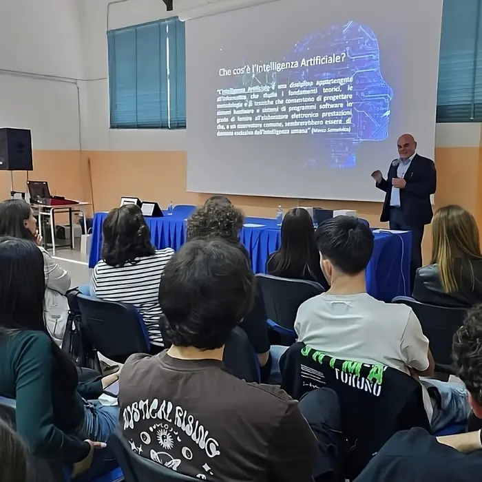Il futuro dell’Intelligenza Artificiale spiegato agli studenti del Polo Tecnico di Castrovillari