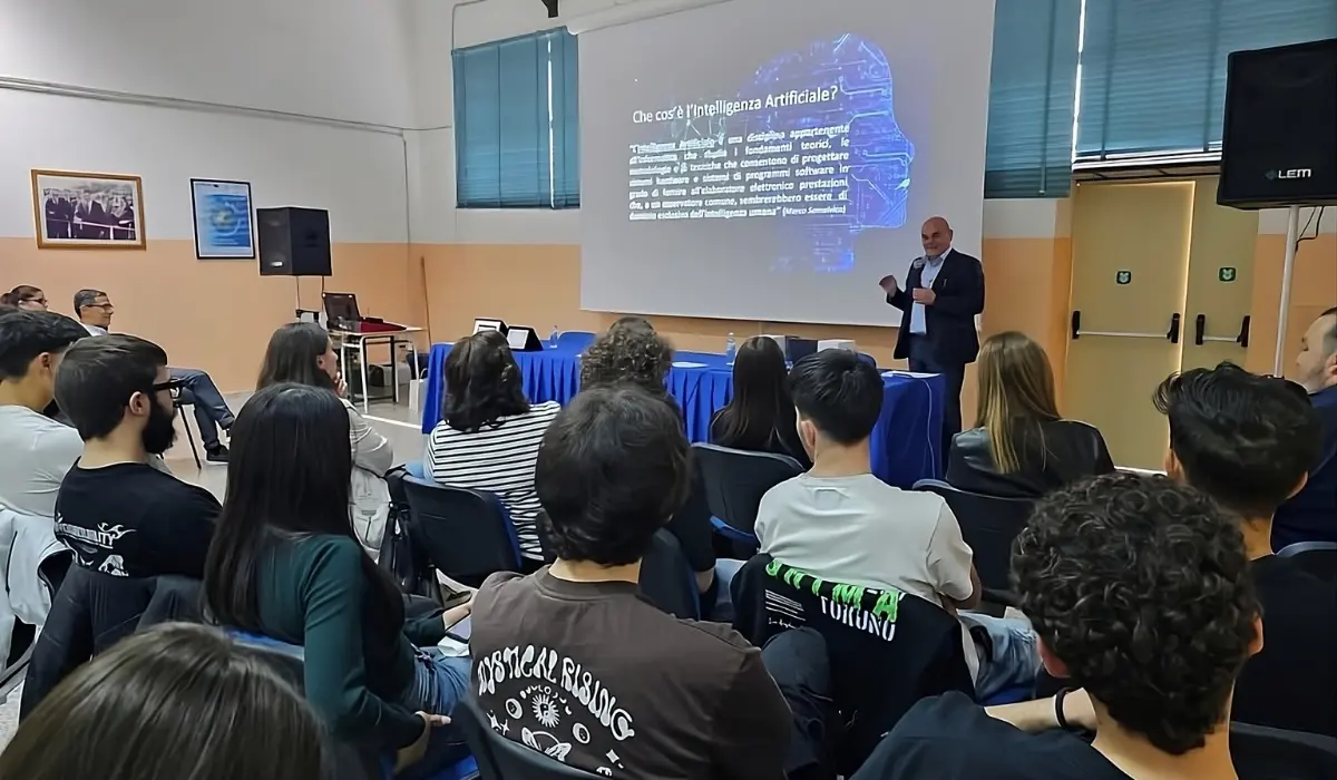Il futuro dell’Intelligenza Artificiale spiegato agli studenti del Polo Tecnico di Castrovillari