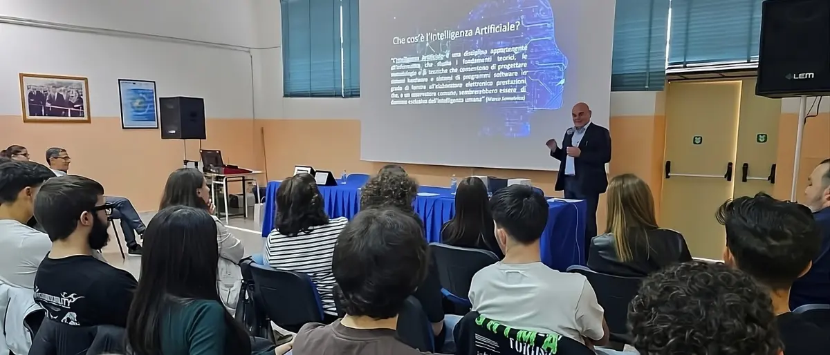 Il futuro dell’Intelligenza Artificiale spiegato agli studenti del Polo Tecnico di Castrovillari